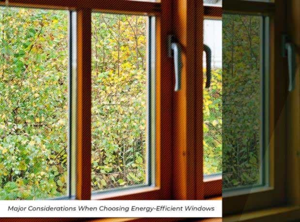 Energy efficient windows